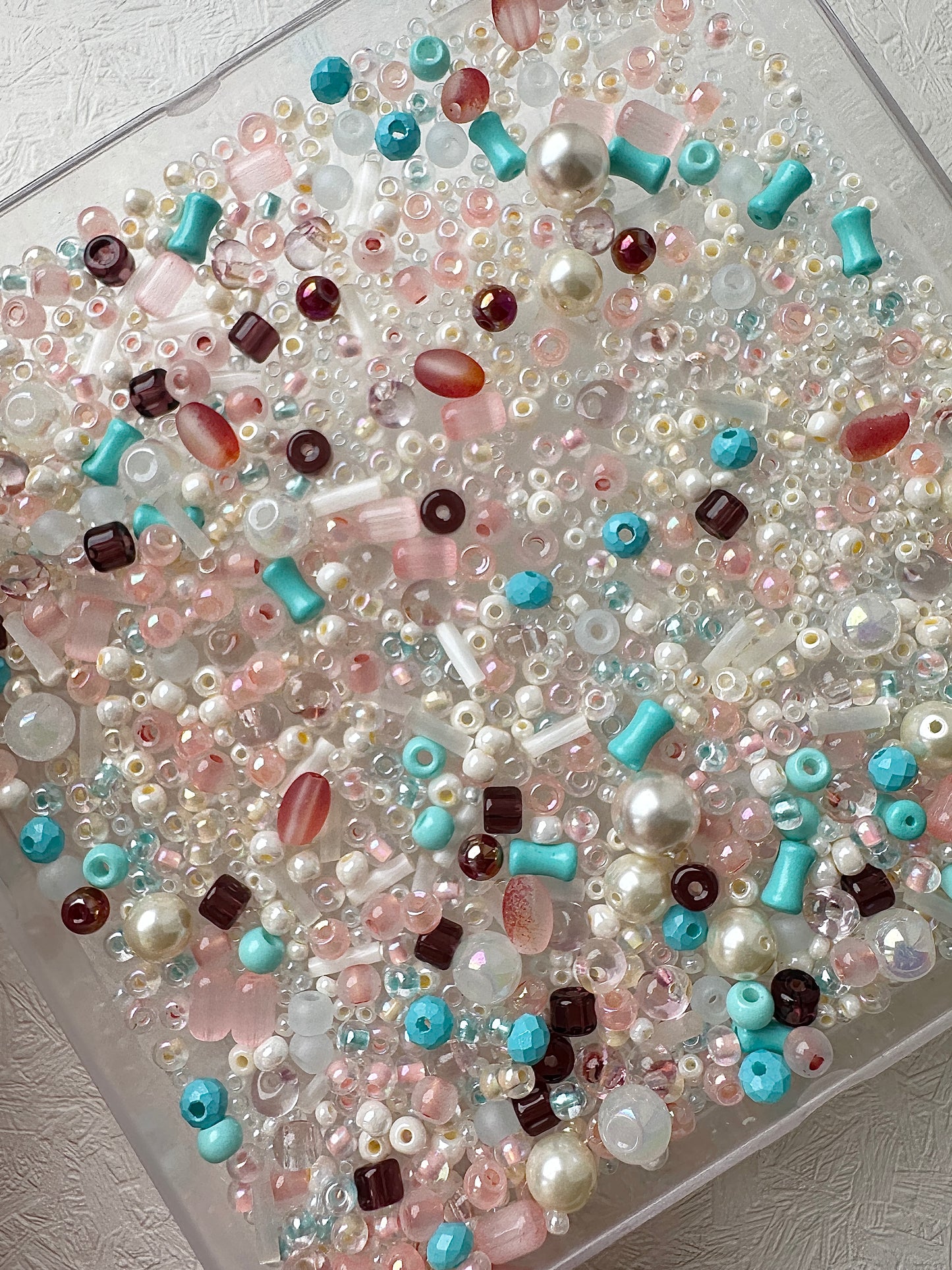 Beads Mix 50g/mixed bead soup/assorted beads for crafting