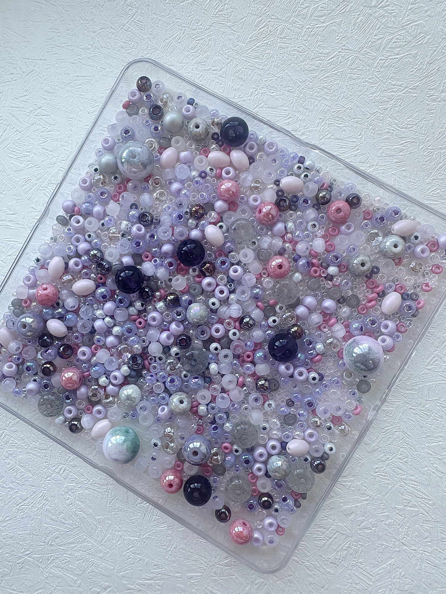 Mixed Beads Soup 50g/Purple and Lilac