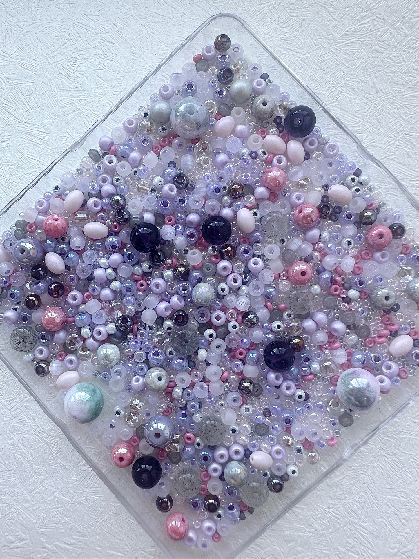 Mixed Beads Soup 50g/Purple and Lilac