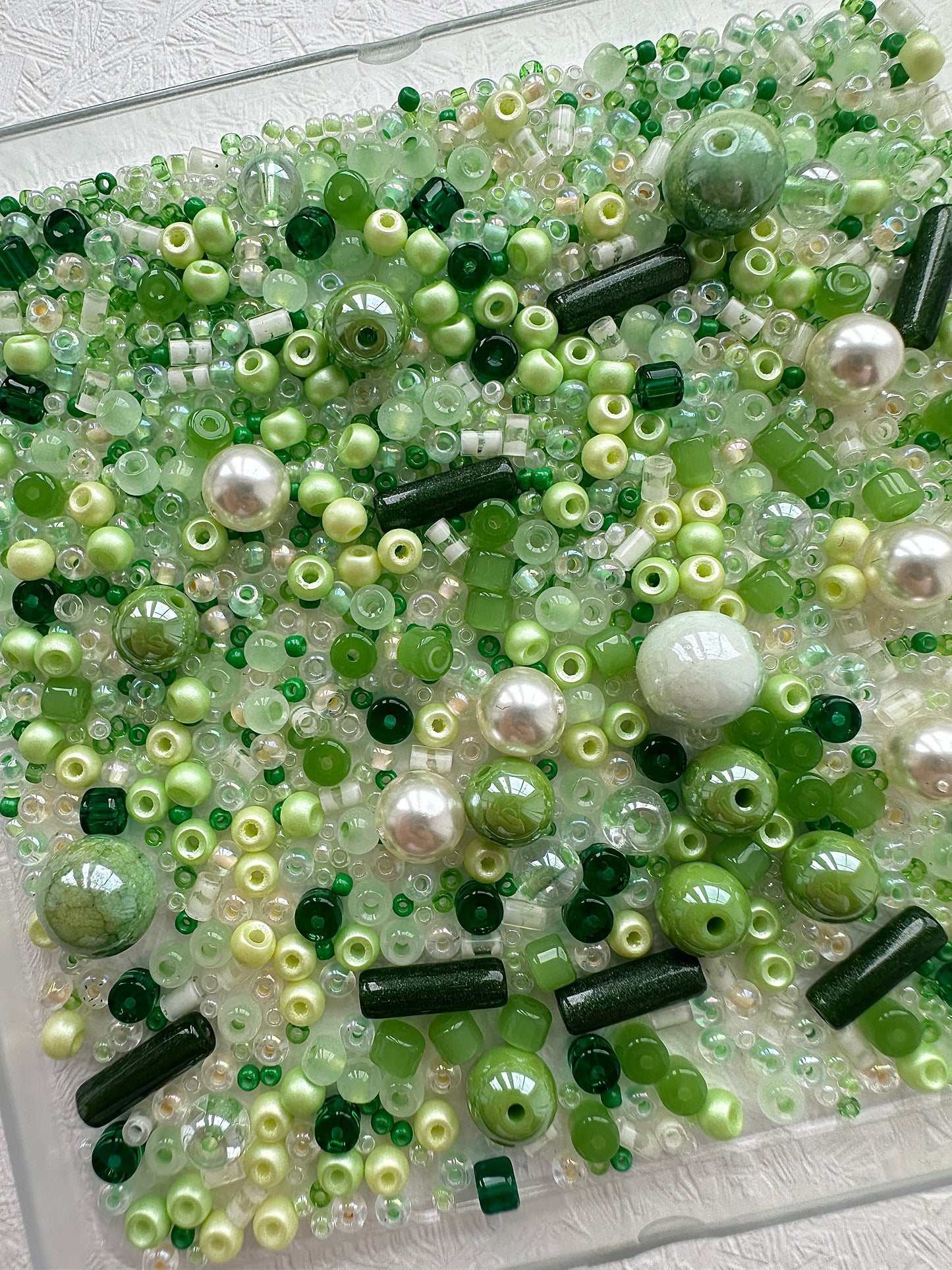 Mixed Bead Soup 50g / Green