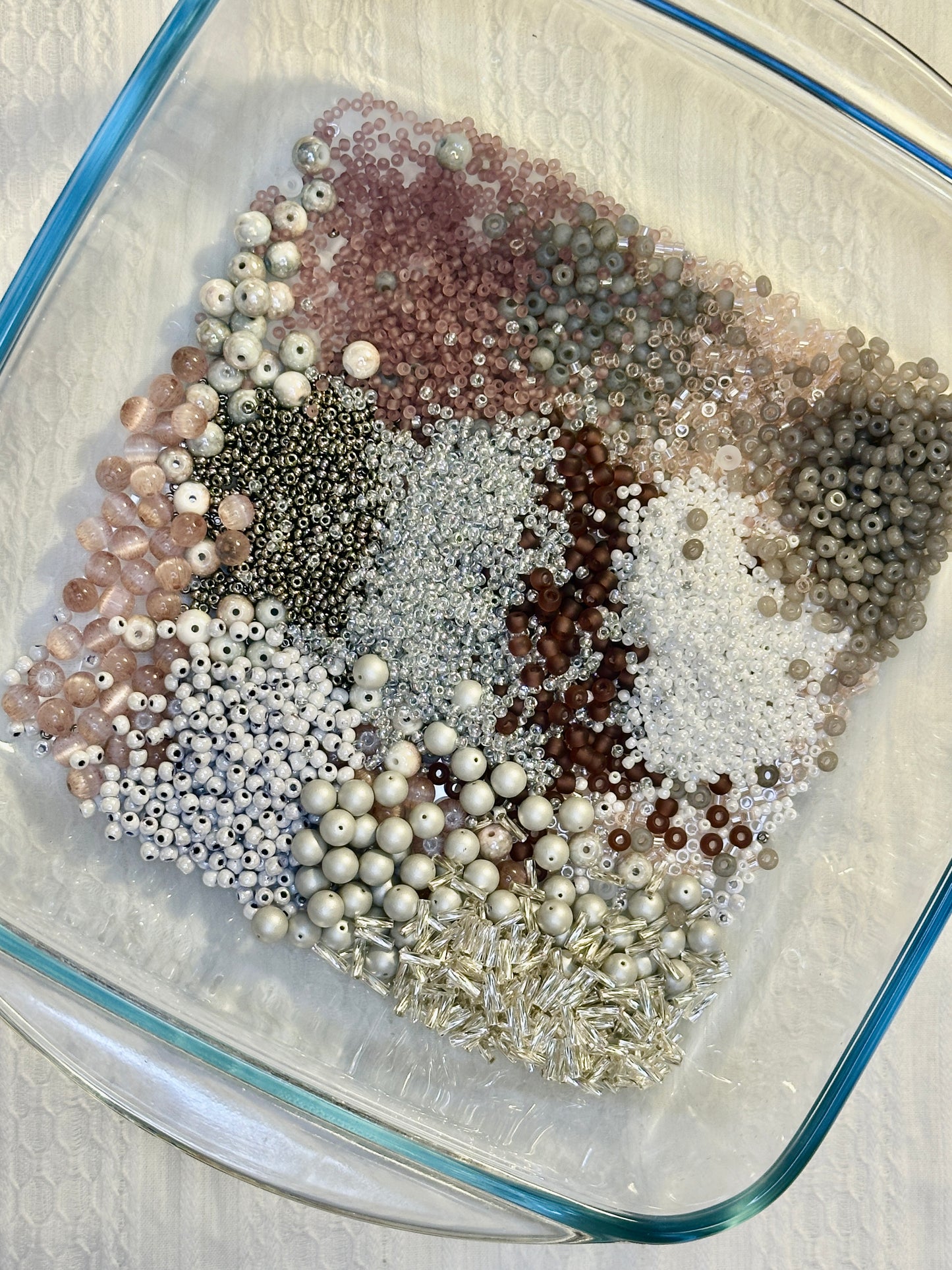 Moonlight Lavender 50/100g Mixed Beads