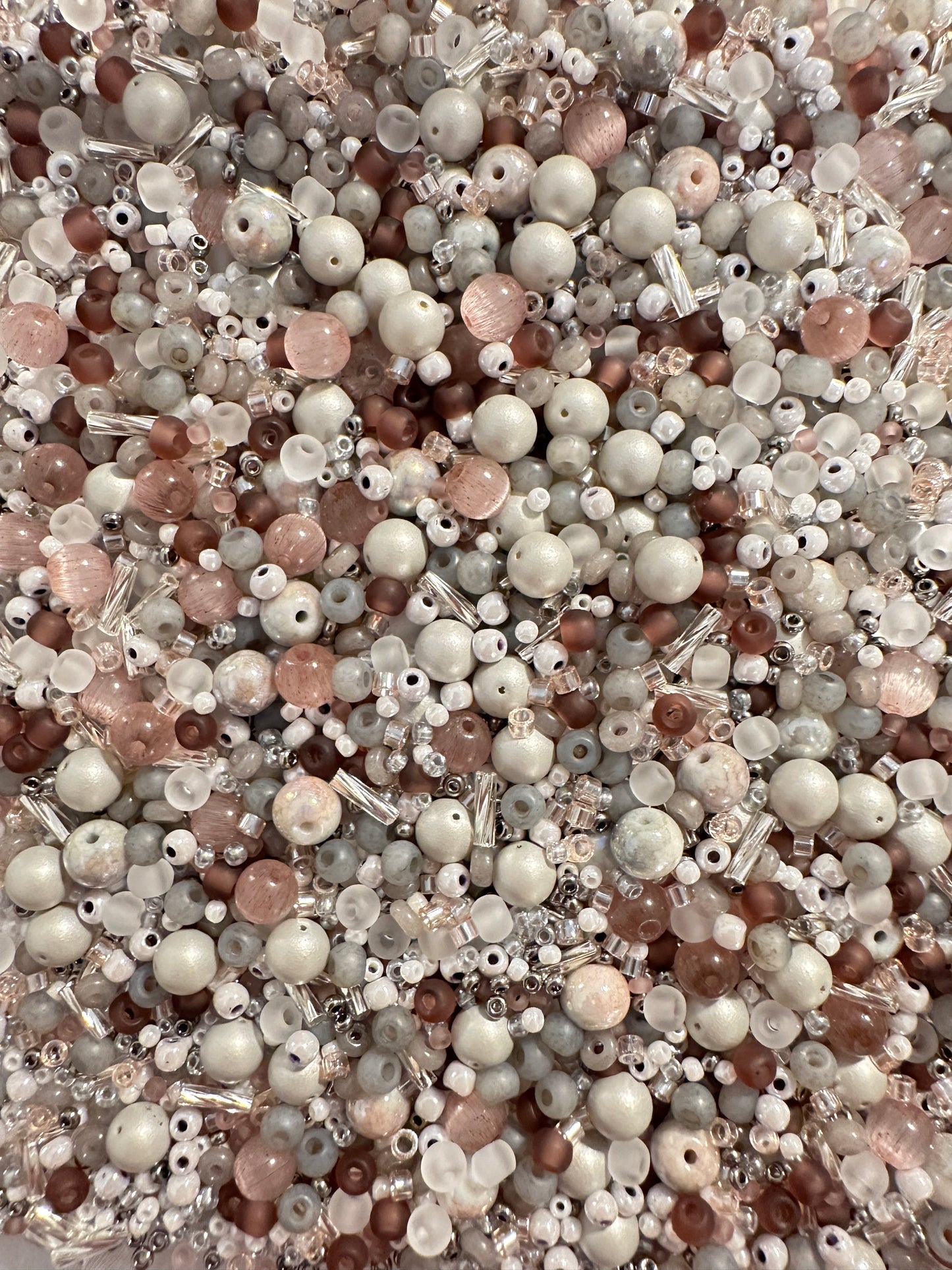 Moonlight Lavender 50/100g Mixed Beads