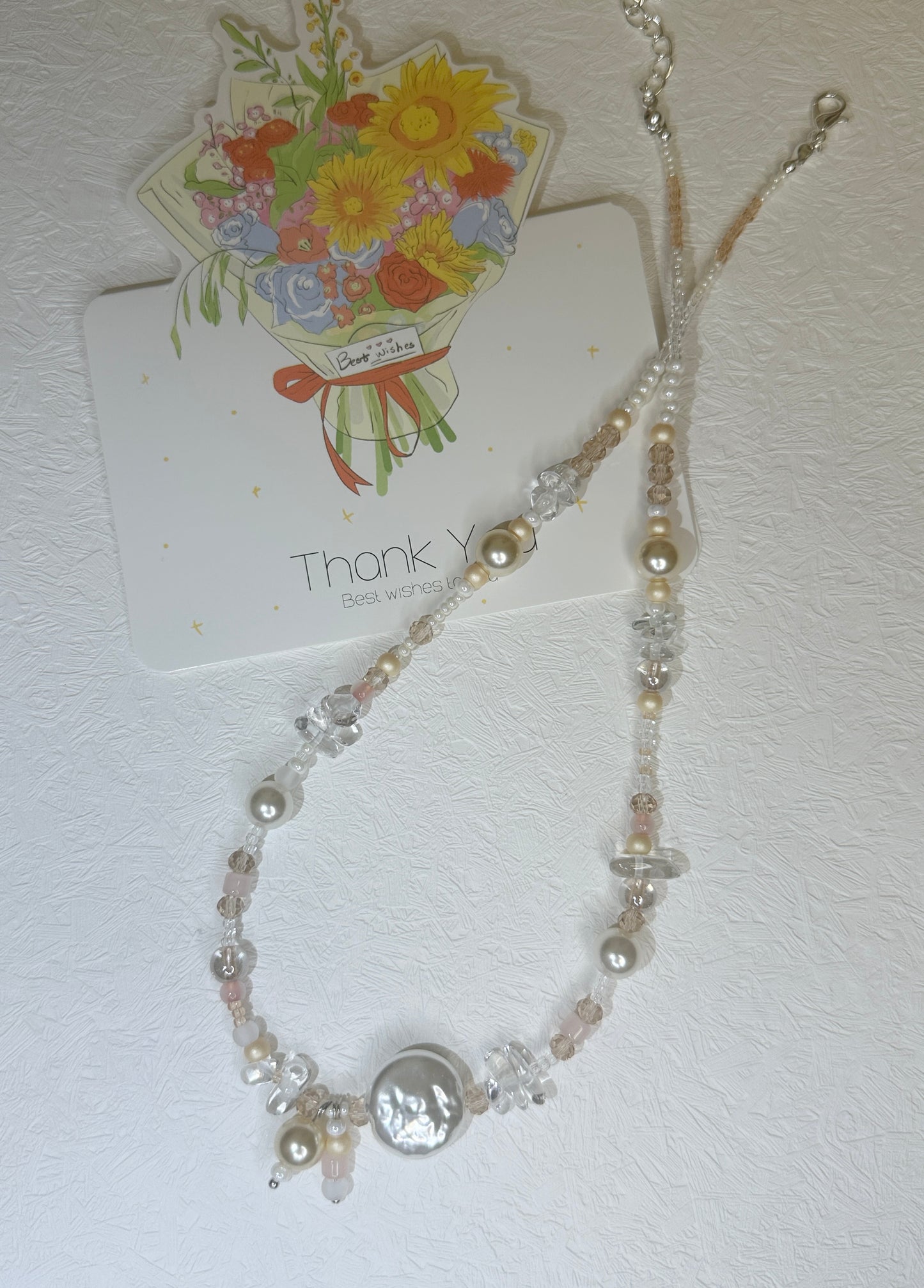 Champagne Cream 50/100g Mixed Beads